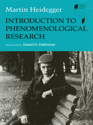 cover image of Introduction to Phenomenological Research